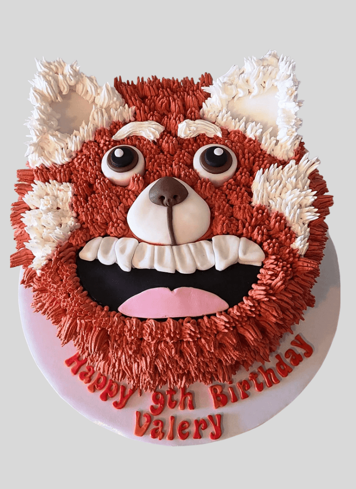 Handsome Turning Red Cake