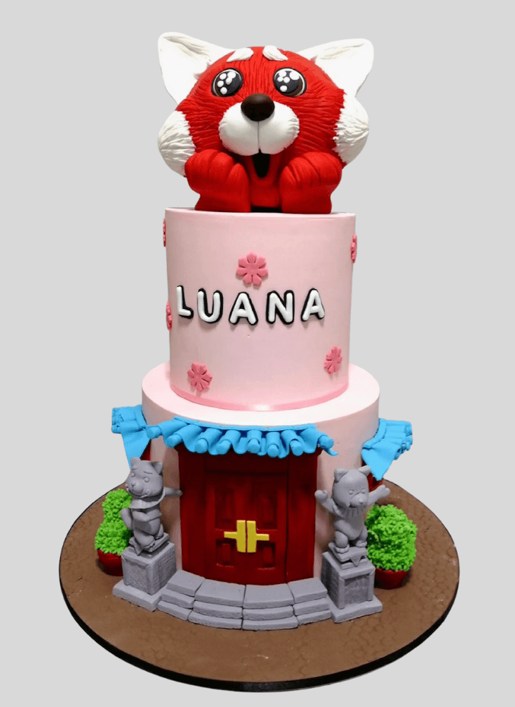Mesmeric Turning Red Cake