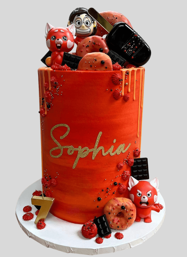 Ravishing Turning Red Cake