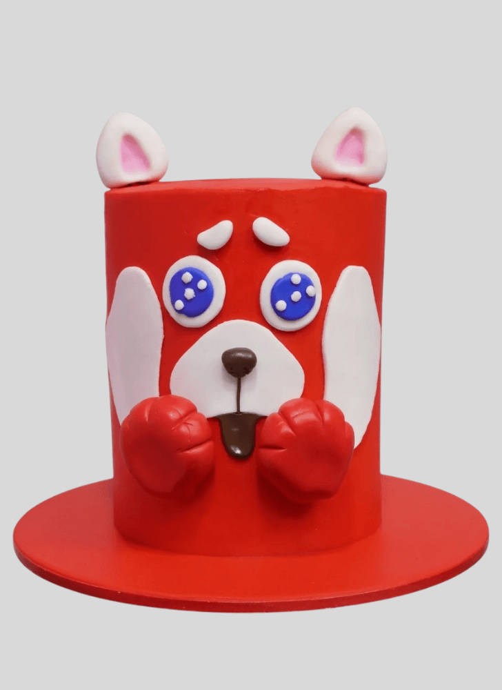 Slightly Turning Red Cake