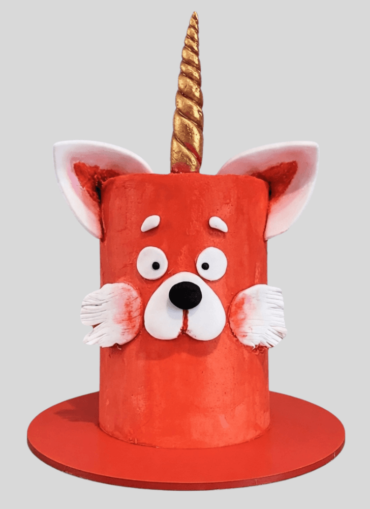 Stunning Turning Red Cake