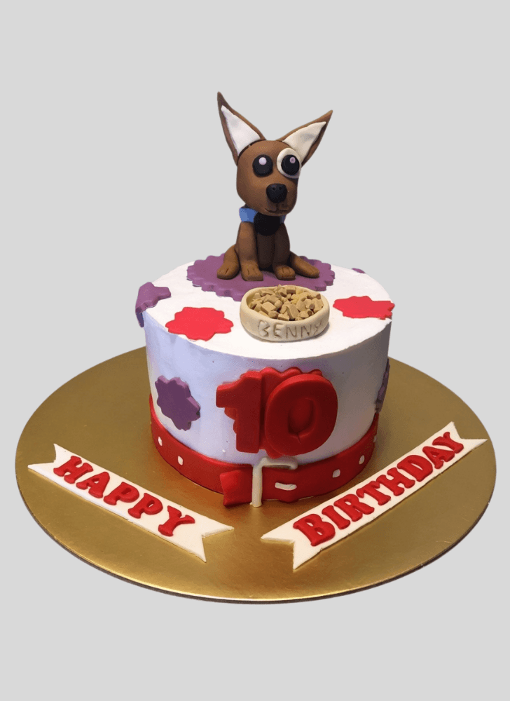 Admirable Chihuahua Cake Design