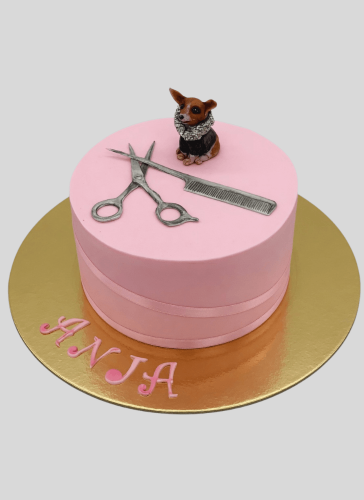 Angelic Chihuahua Cake