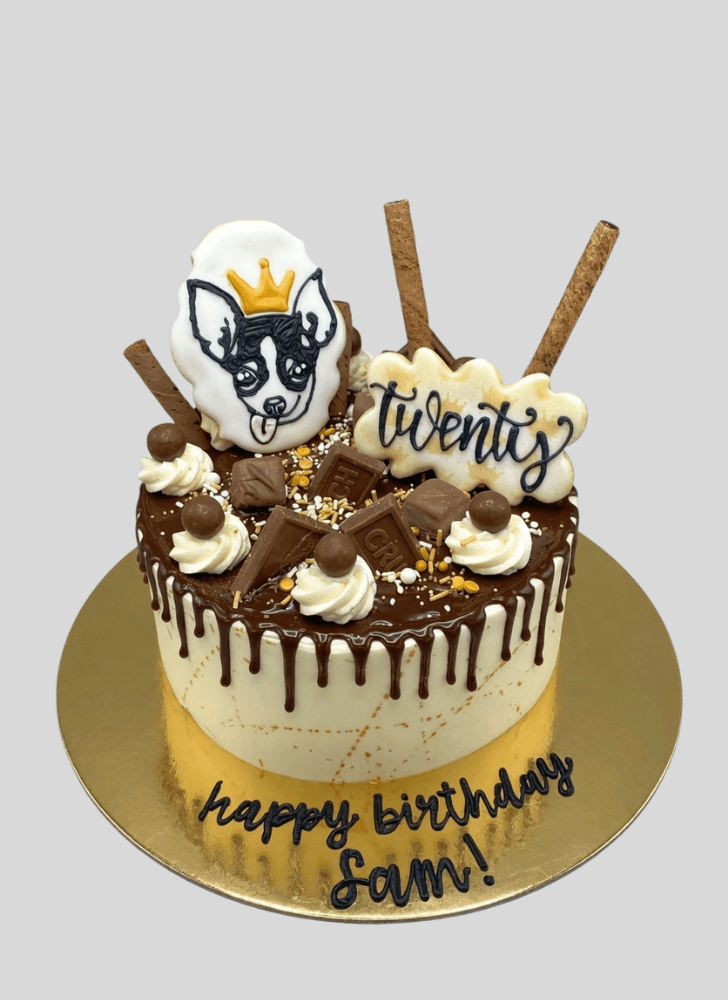 Classy Chihuahua Cake