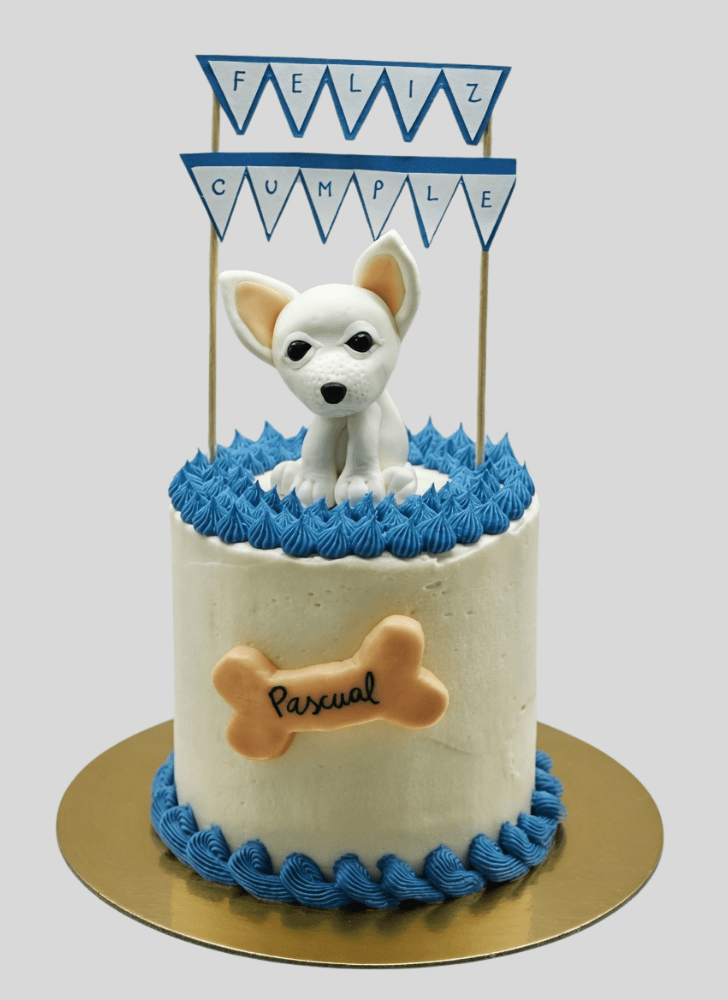 Cute Chihuahua Cake