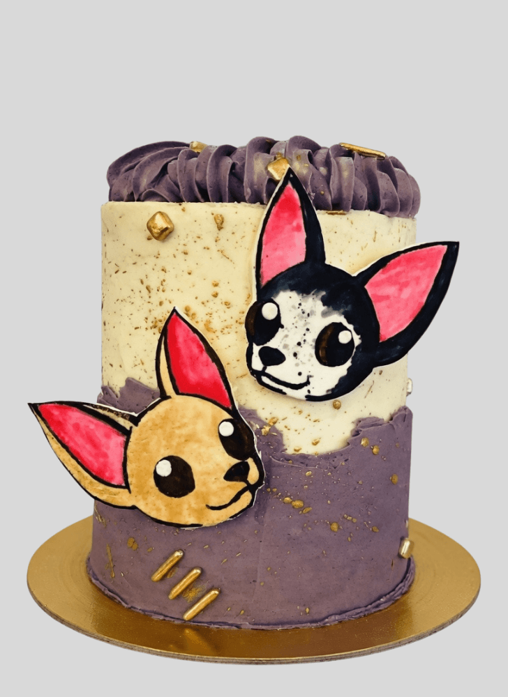 Good Looking Chihuahua Cake