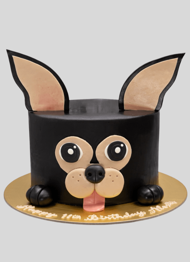 Lovely Chihuahua Cake Design