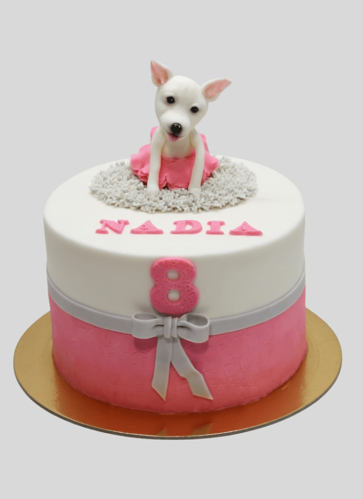 Resplendent Chihuahua Cake