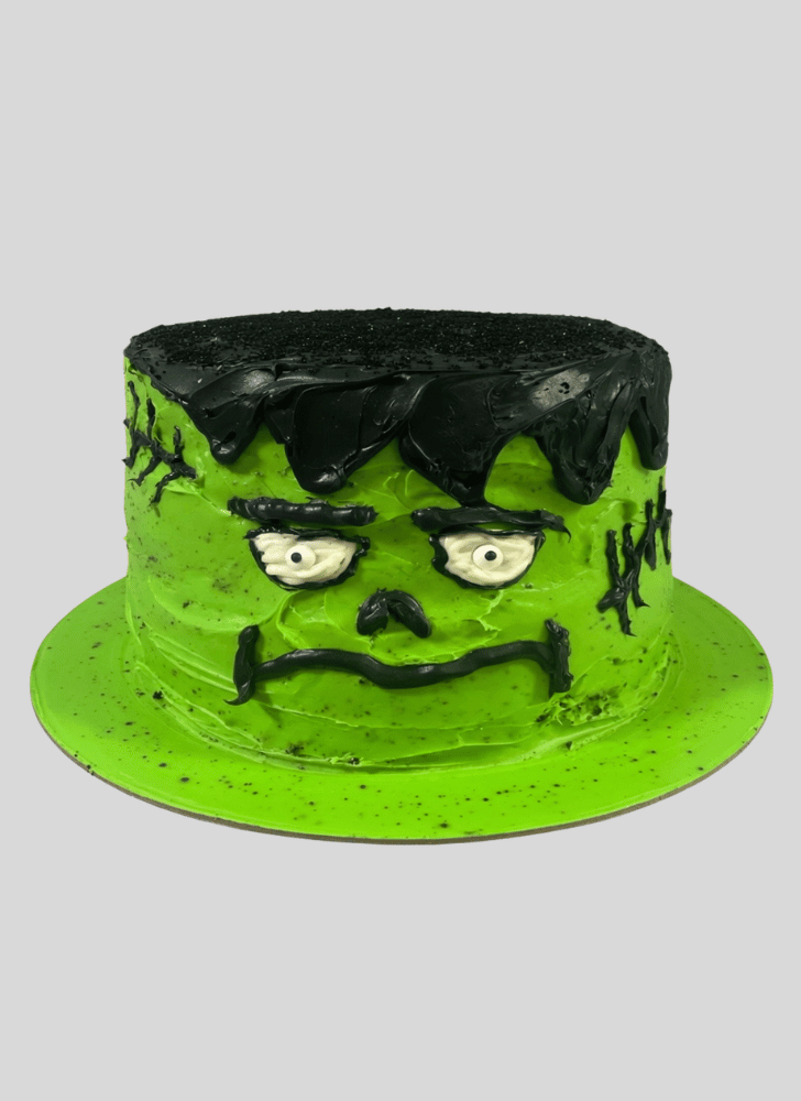 Captivating Frankenstein Cake
