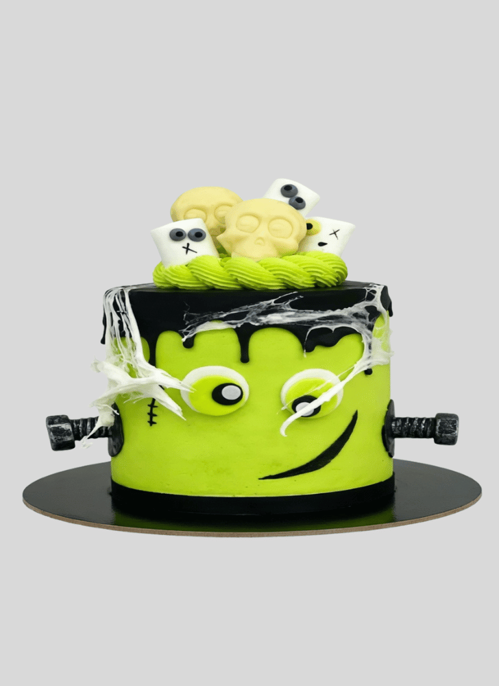 Classy Frankenstein Cake