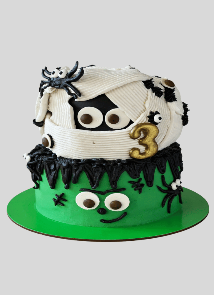 Cute Frankenstein Cake