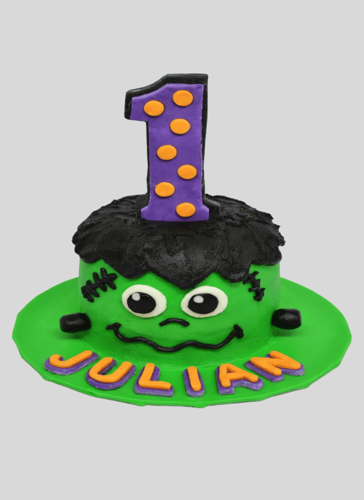 Dazzling Frankenstein Cake