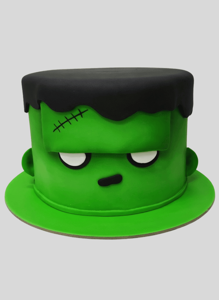 Enthralling Frankenstein Cake