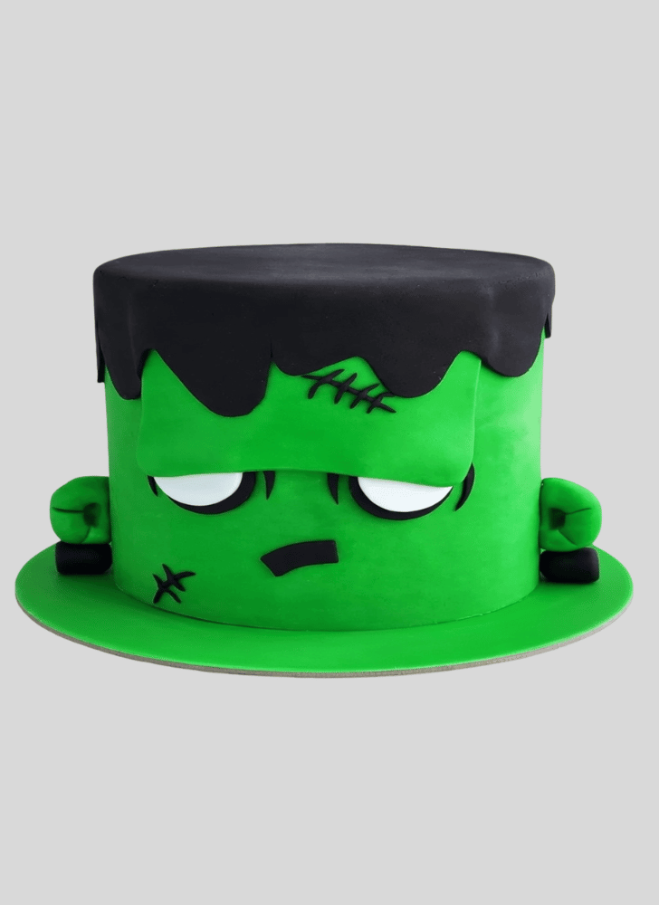 Enticing Frankenstein Cake