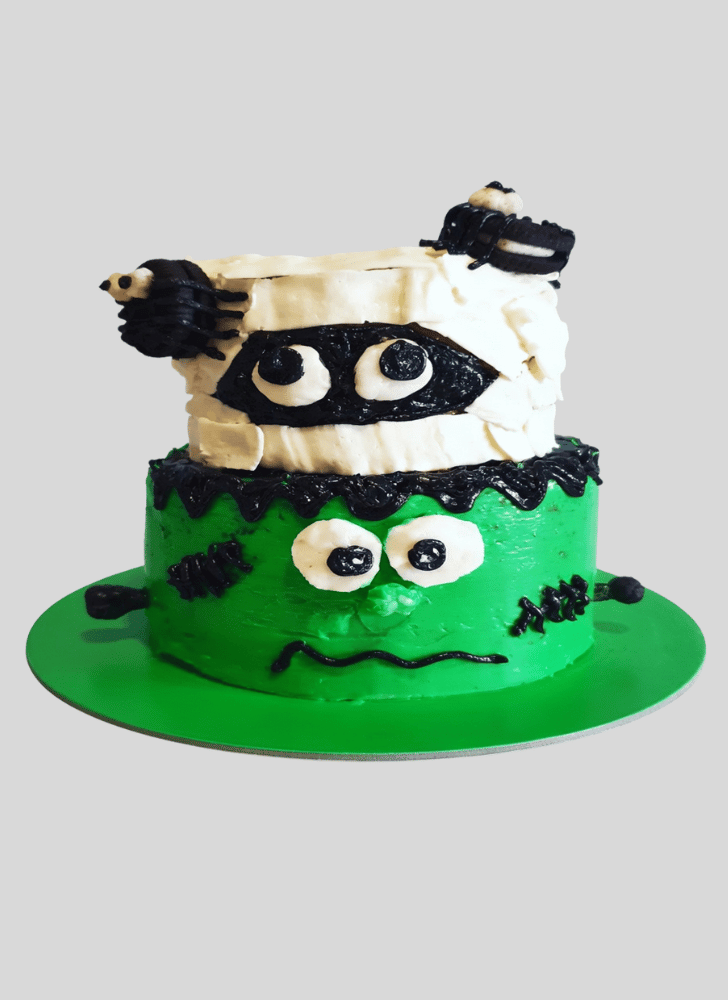 Graceful Frankenstein Cake