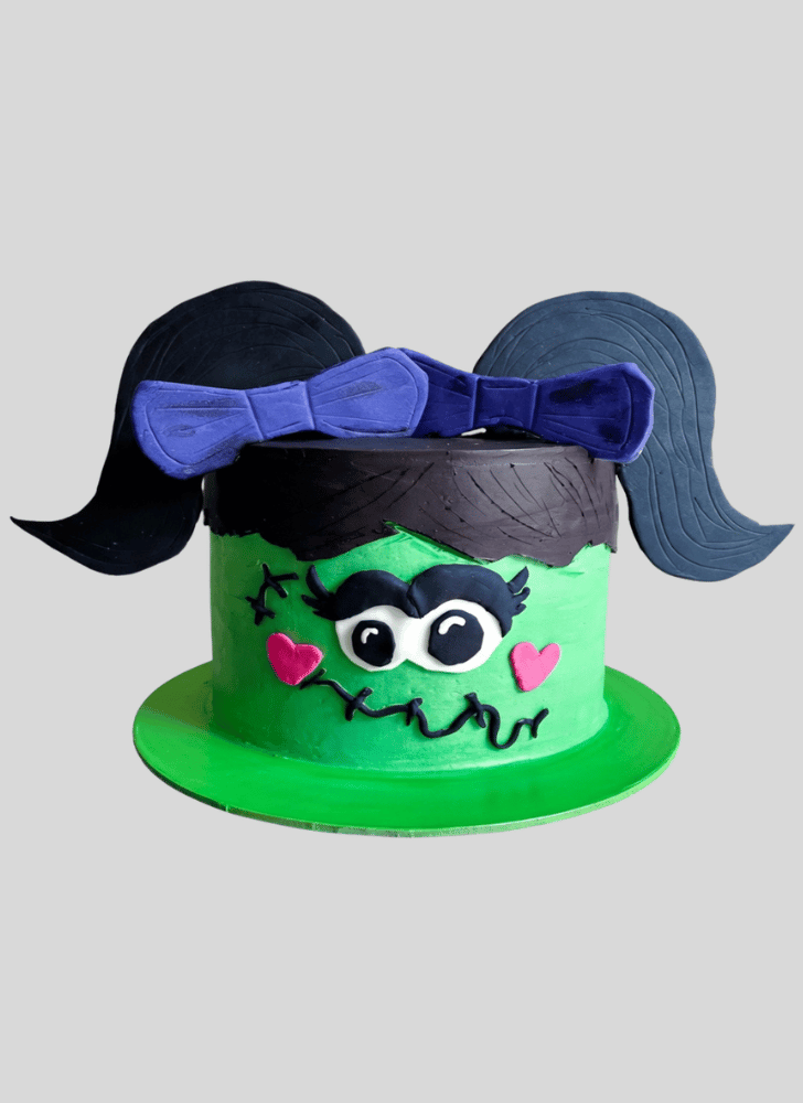 Lovely Frankenstein Cake Design