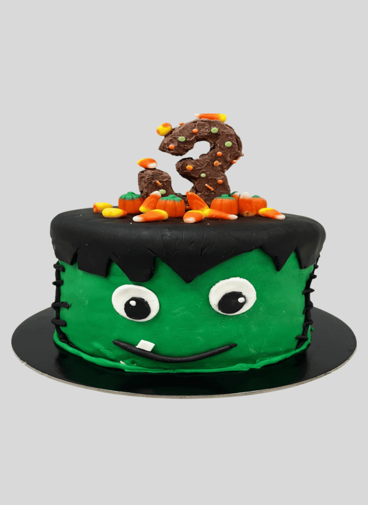 Nice Frankenstein Cake