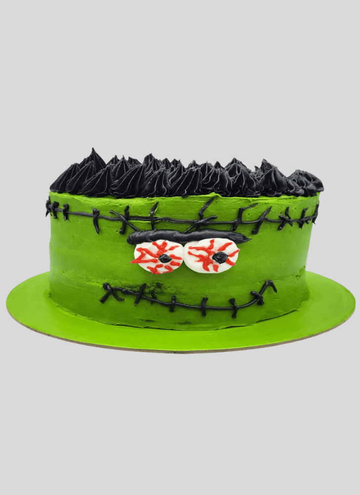 Superb Frankenstein Cake