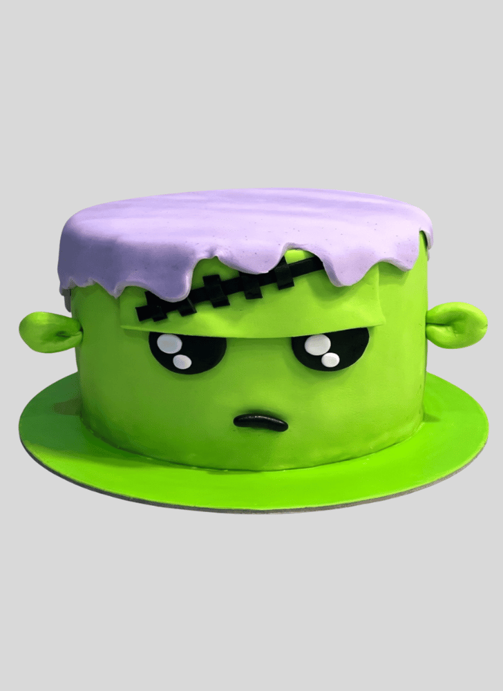 Wonderful Frankenstein Cake Design