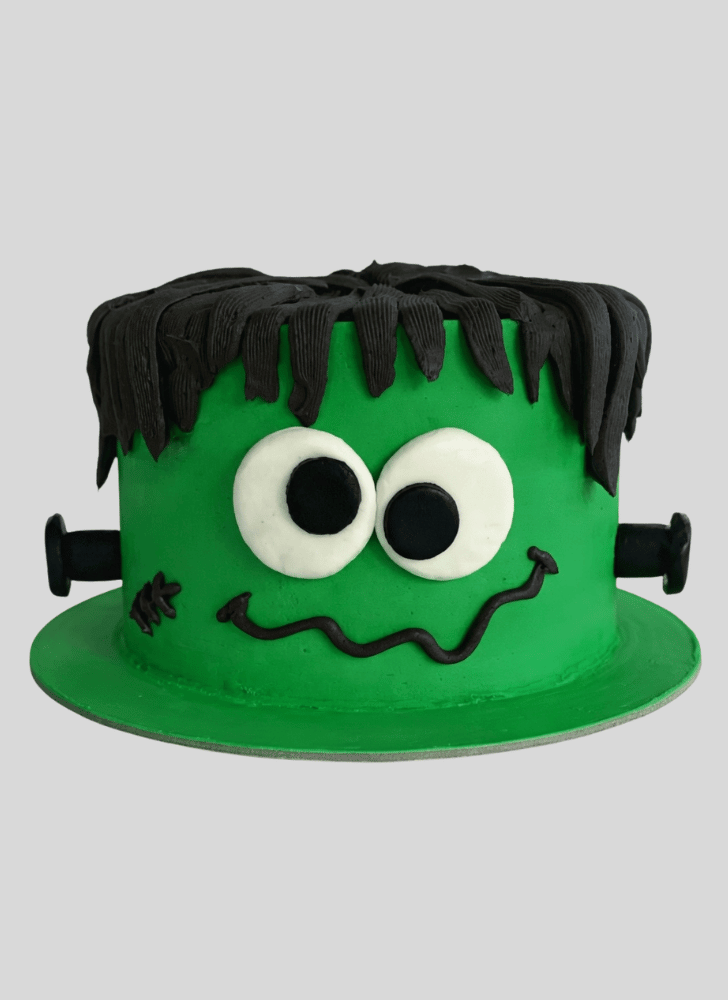 Bewitching Green Monster Cake