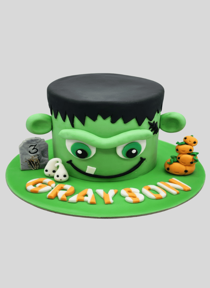 Classy Green Monster Cake