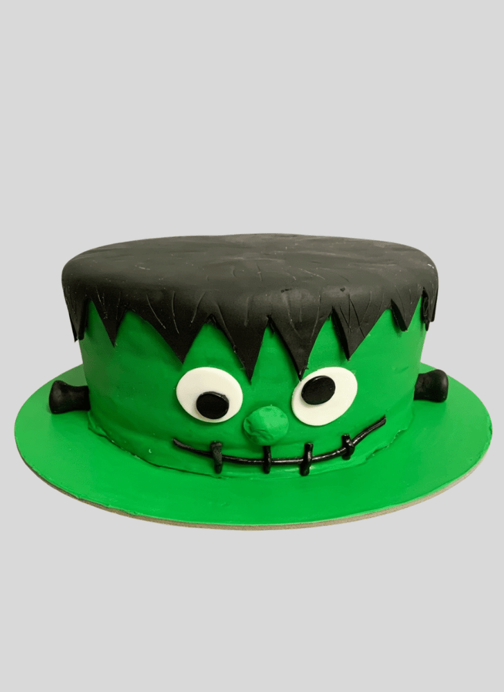 Good Looking Green Monster Cake