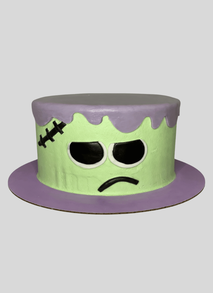 Grand Green Monster Cake