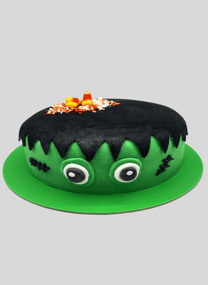 Magnificent Green Monster Cake