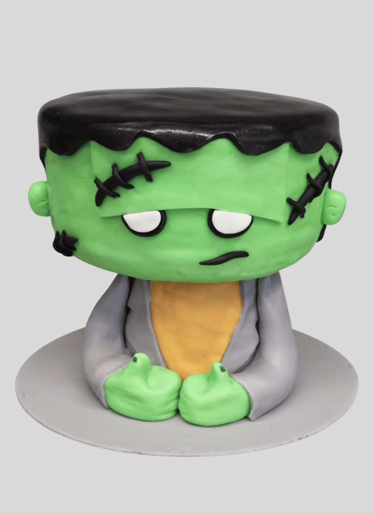 Marvelous Green Monster Cake