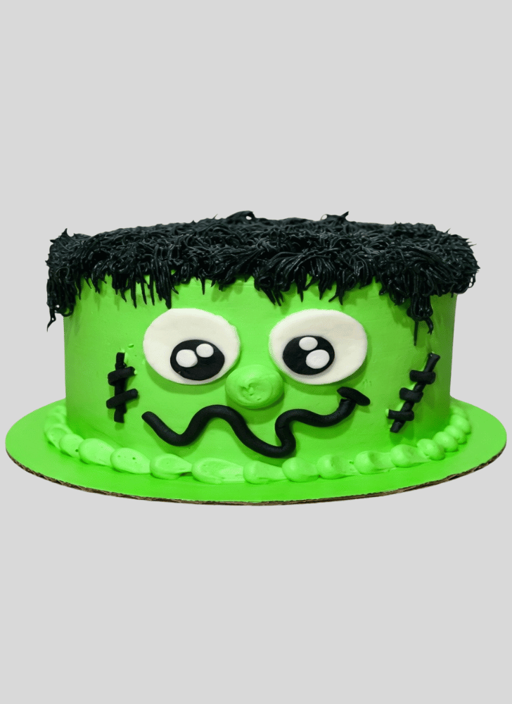 Nice Green Monster Cake