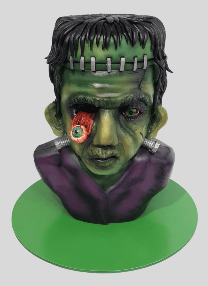 Resplendent Green Monster Cake