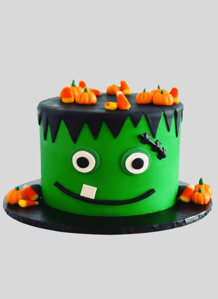 Stunning Green Monster Cake