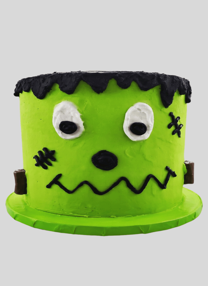 Superb Green Monster Cake