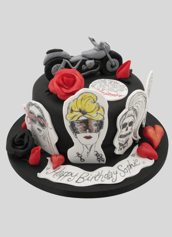 Alluring Lady Gaga Cake