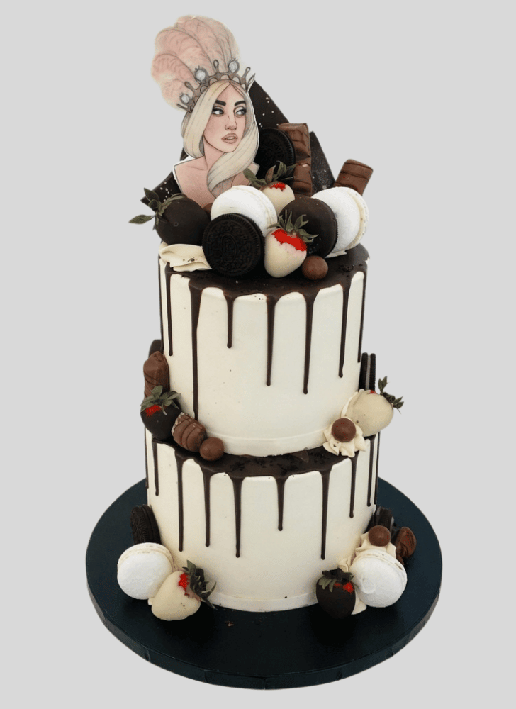 Appealing Lady Gaga Cake