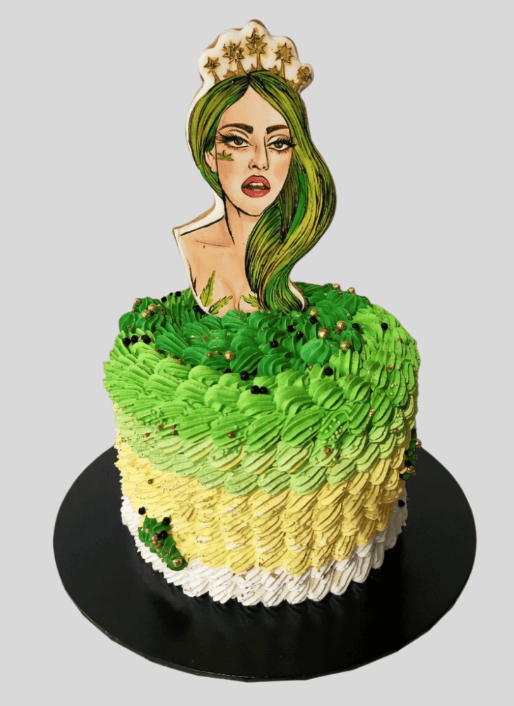 Beauteous Lady Gaga Cake