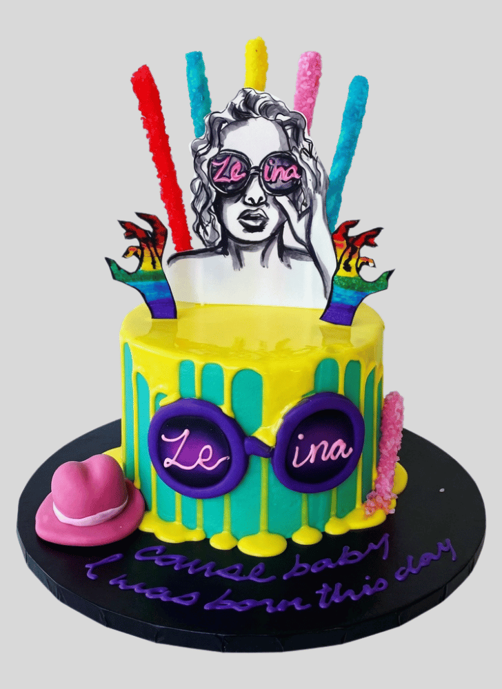 Captivating Lady Gaga Cake