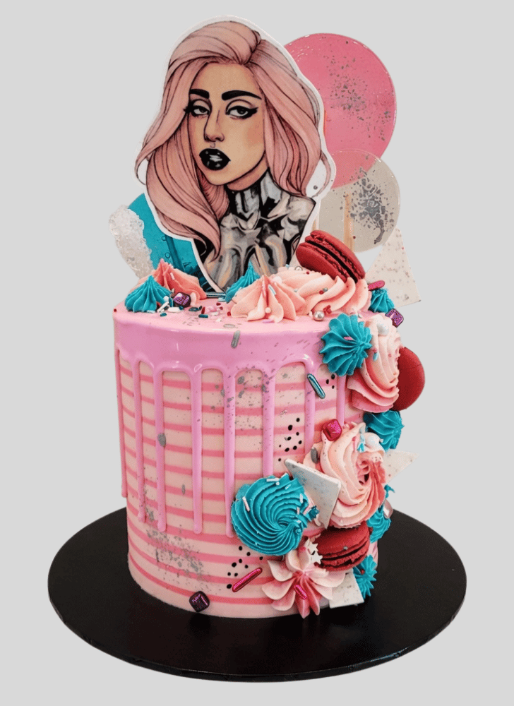 Charming Lady Gaga Cake