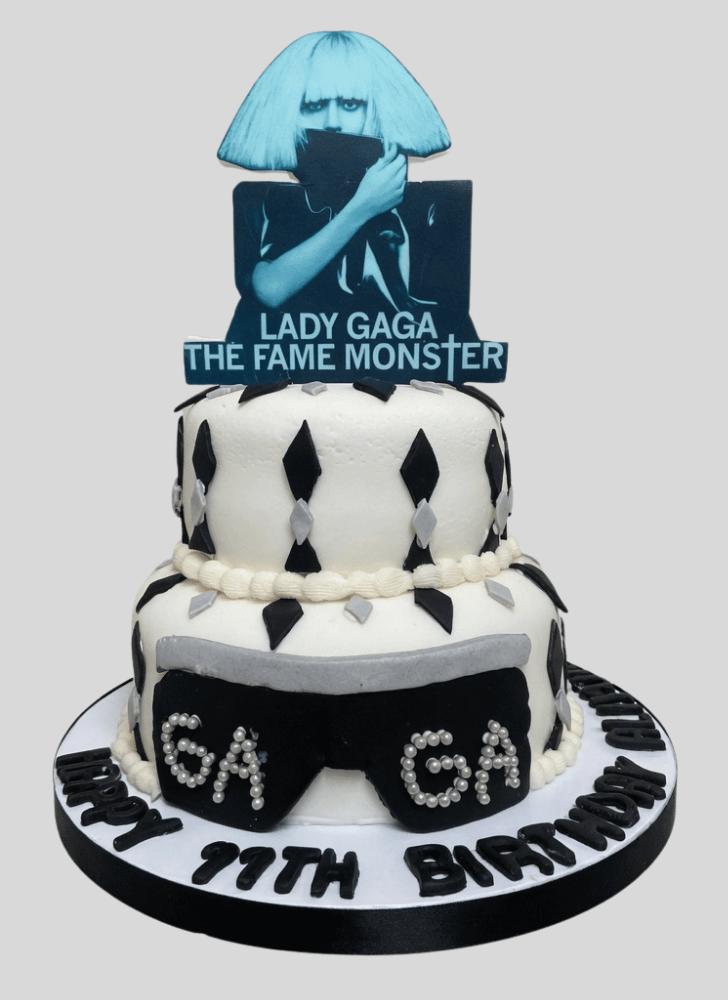 Classy Lady Gaga Cake