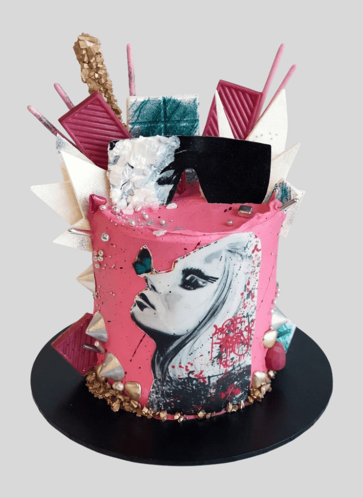 Exquisite Lady Gaga Cake