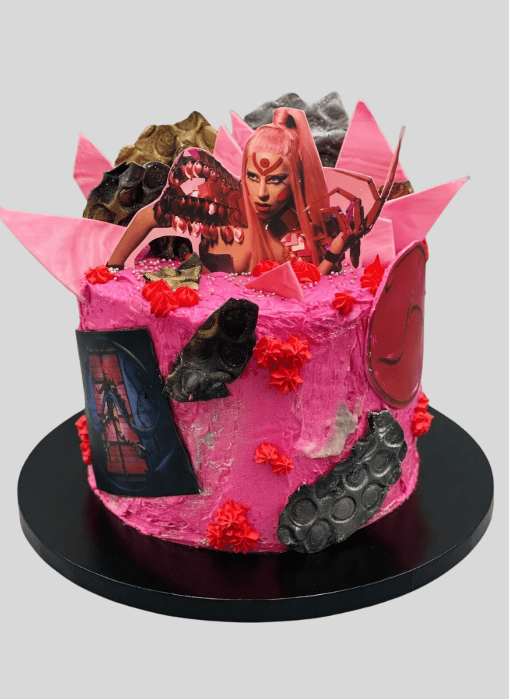 Fascinating Lady Gaga Cake