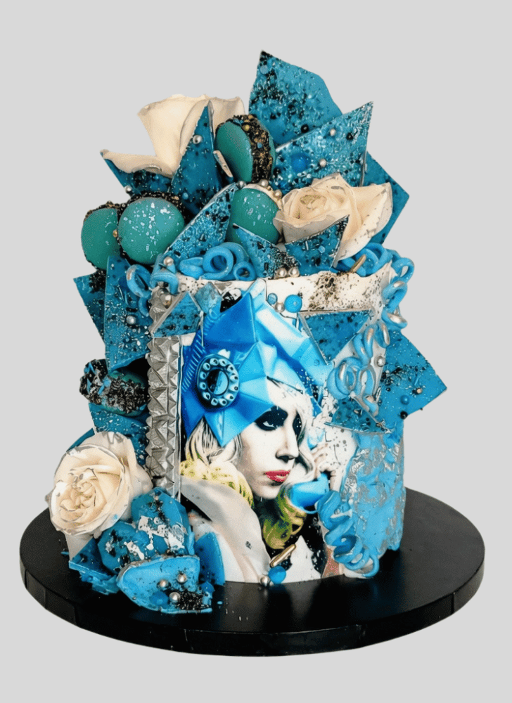 Gorgeous Lady Gaga Cake