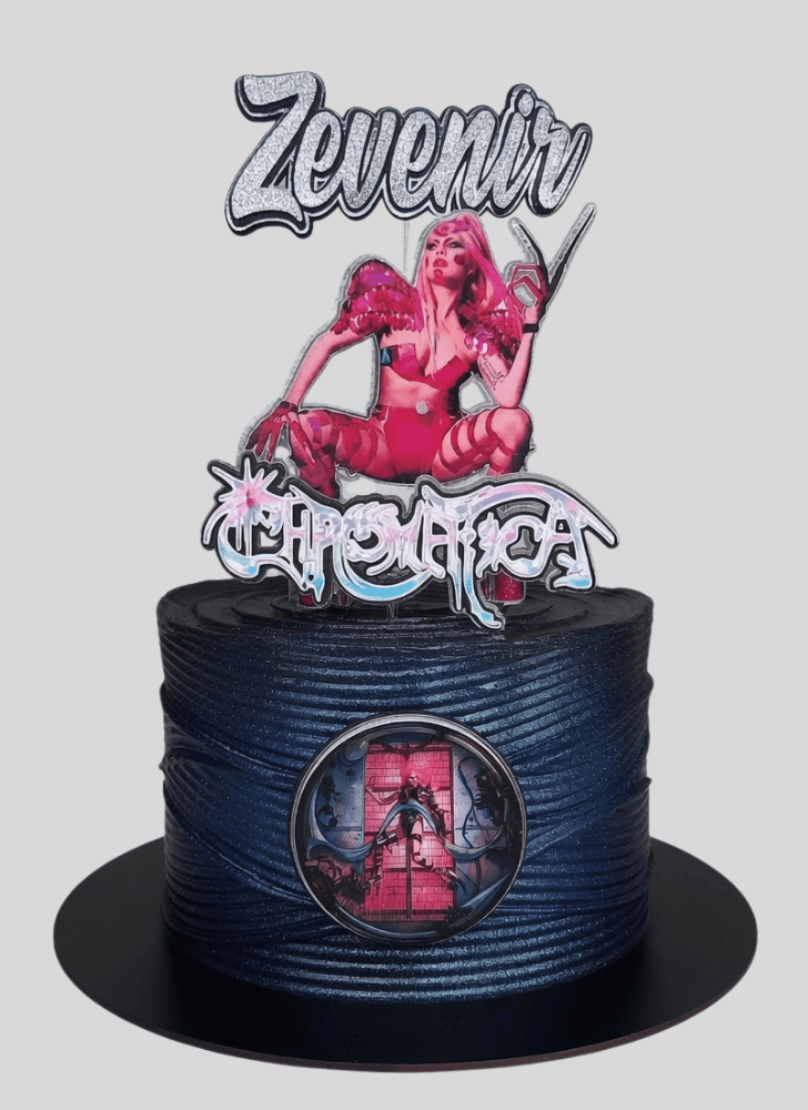 Radiant Lady Gaga Cake