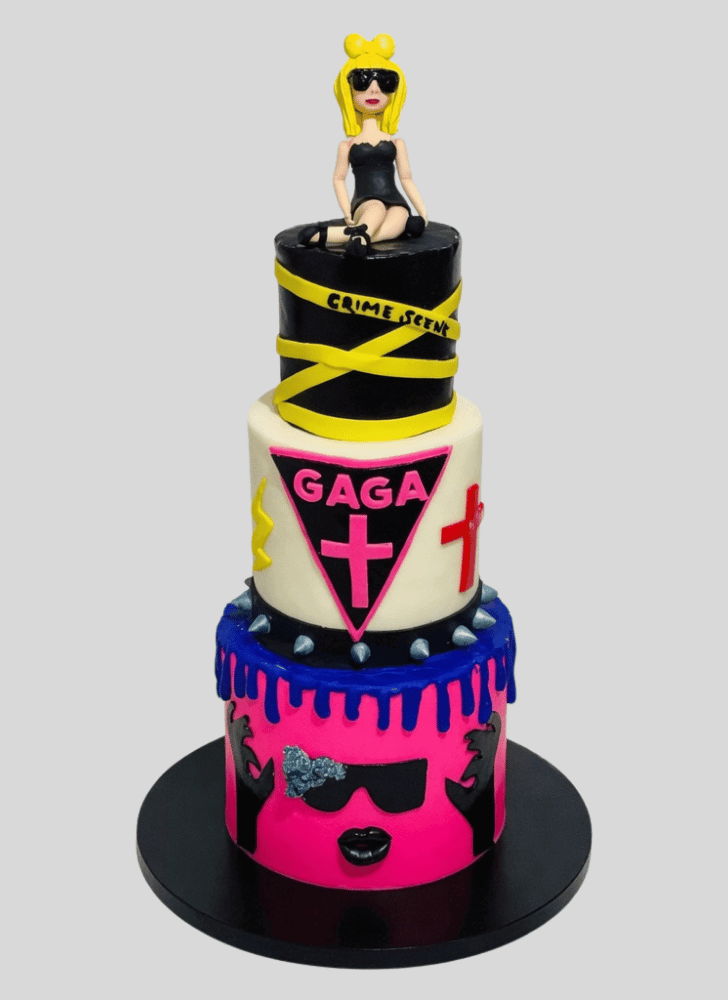 Refined Lady Gaga Cake