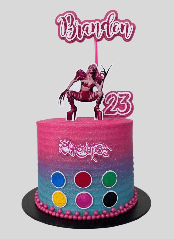 Resplendent Lady Gaga Cake