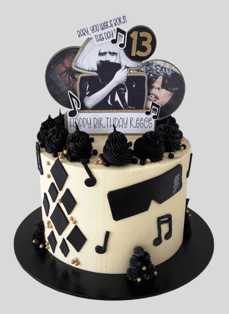 Splendid Lady Gaga Cake