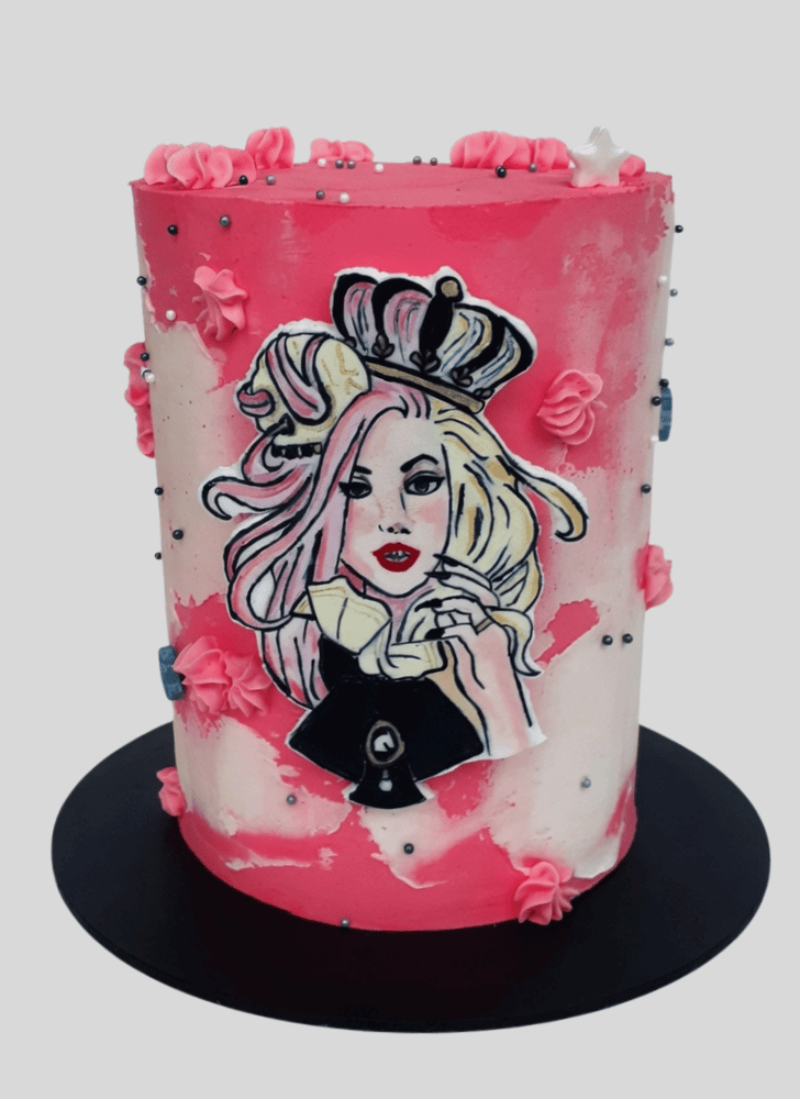 Superb Lady Gaga Cake