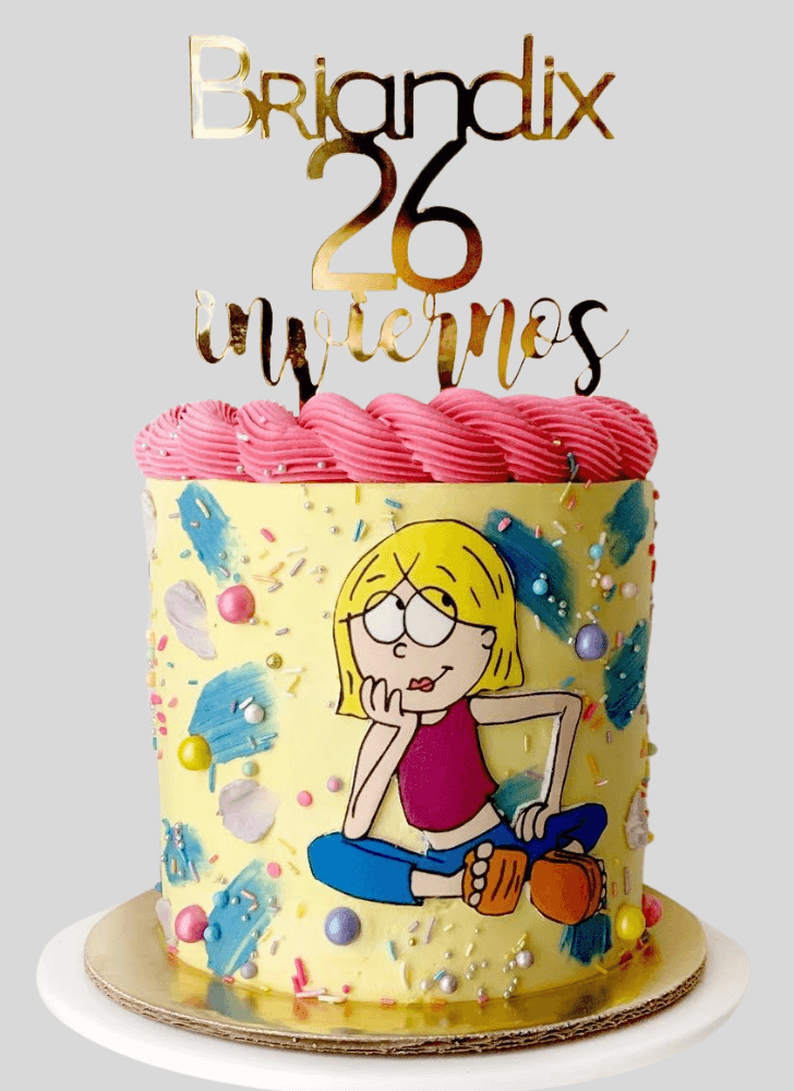 Refined Lizzie McGuire Cake