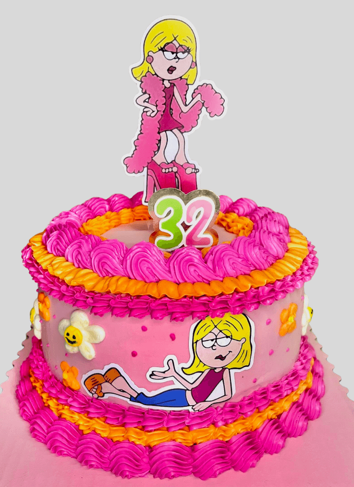 Wonderful Lizzie McGuire Cake Design