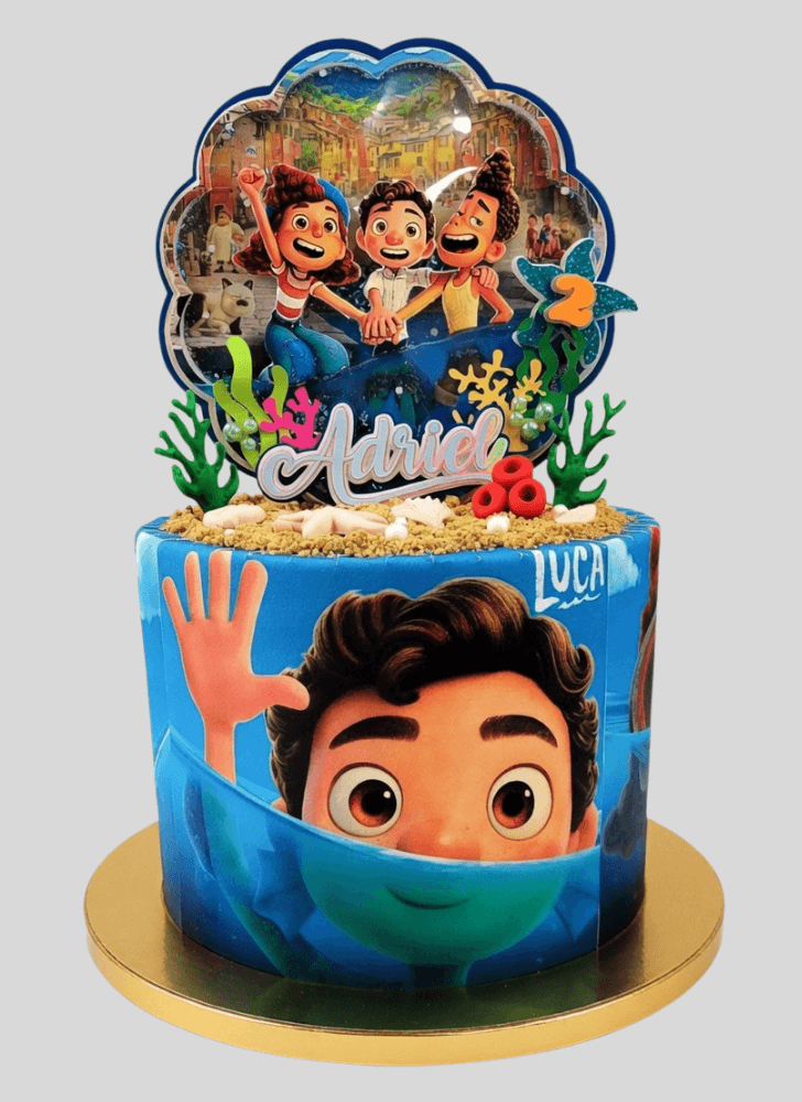 Enthralling Luca Cake